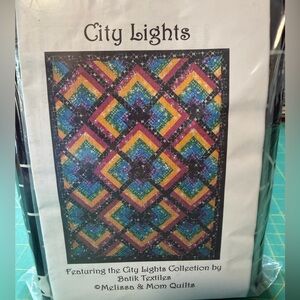 NWT….Quilt Kit… City Lights 63 x 83in
